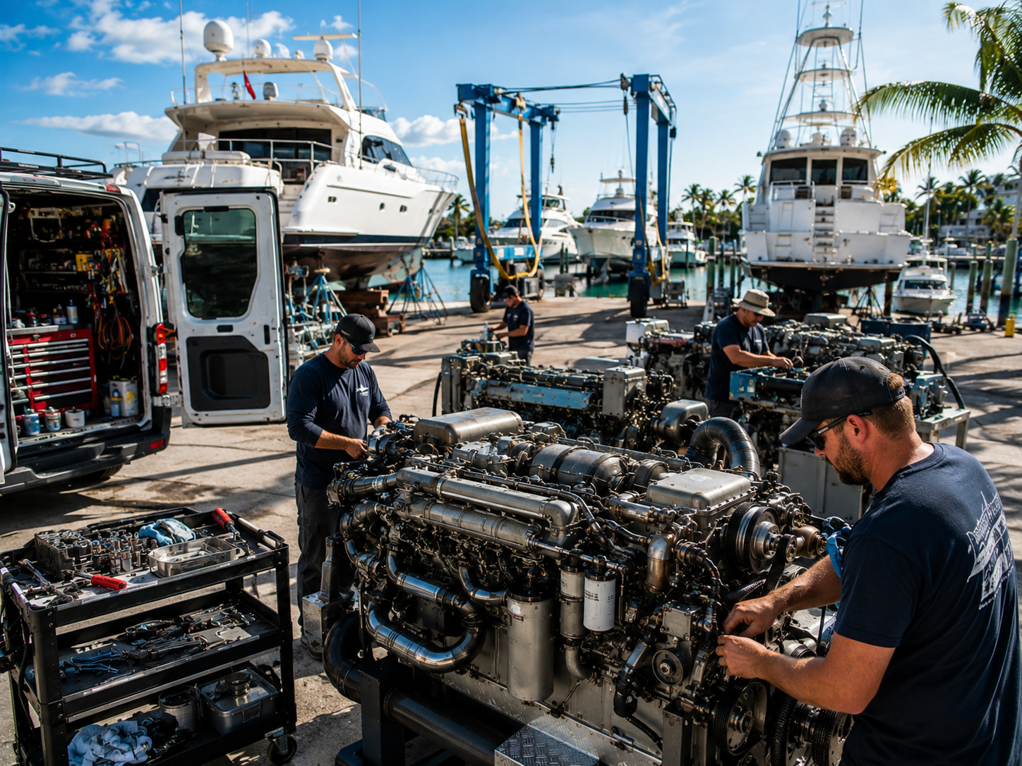 Diesel Engine Service for Recreational & Commercial Vessels Diesel Engine Service for Recreational & Commercial Vessels