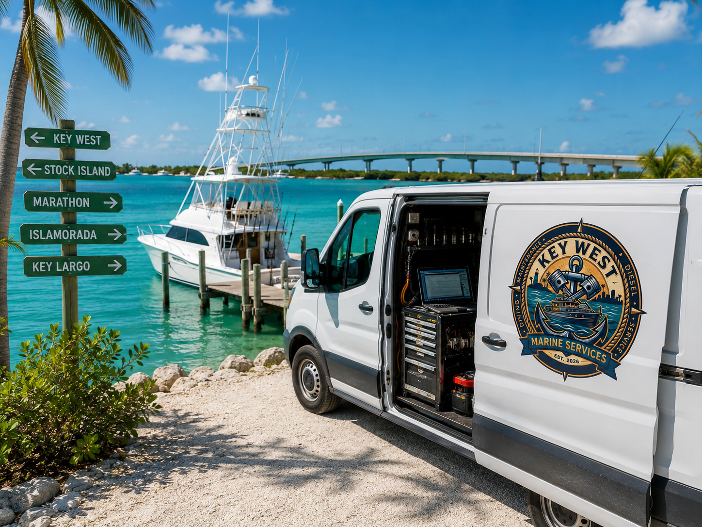 Mobile Marine Diagnostics Throughout the Florida Keys
