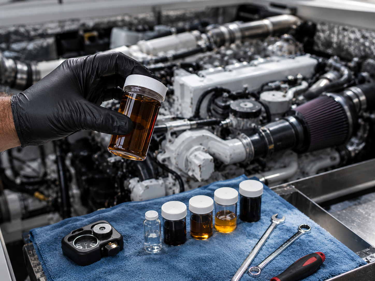 Diesel Engine Oil Analysis Diesel Engine Oil Analysis
