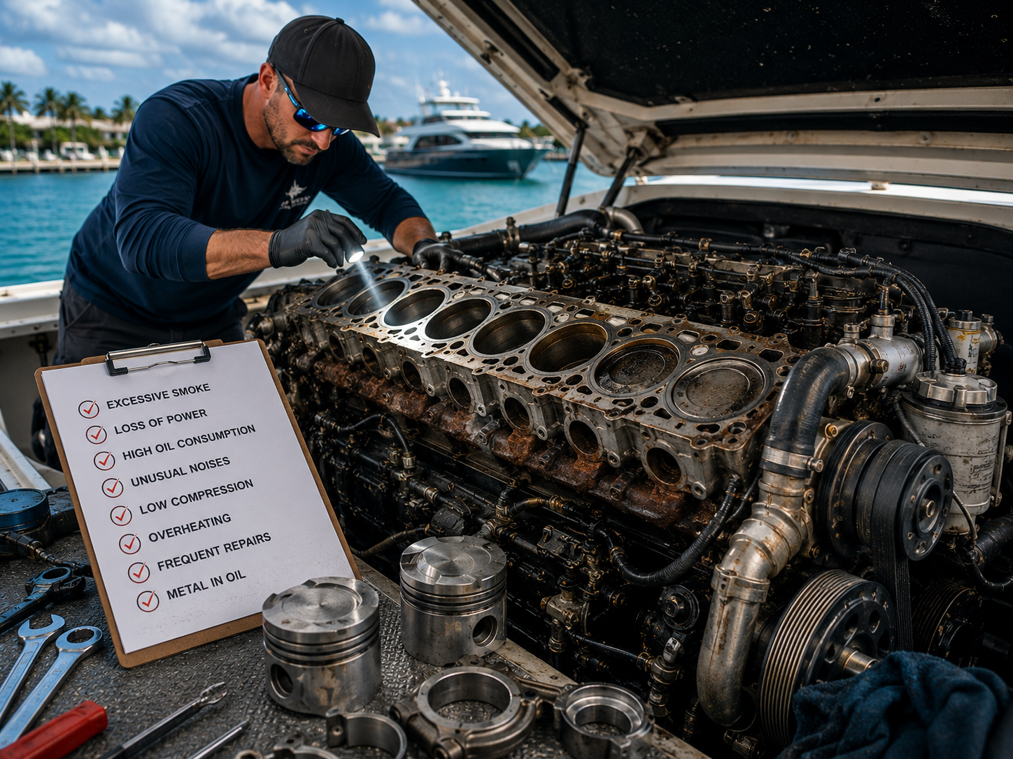 Signs Your Marine Diesel Engine May Need a Rebuild Signs Your Marine Diesel Engine May Need a Rebuild